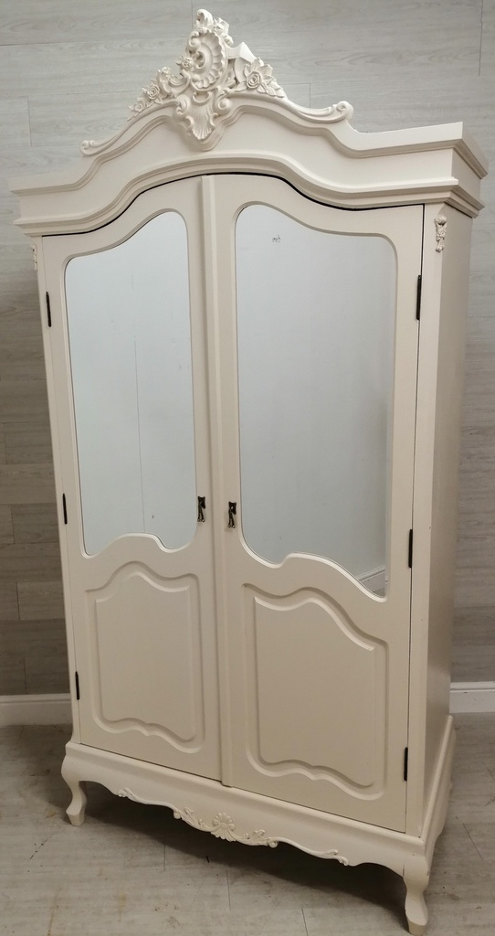 Gray deals armoire wardrobe